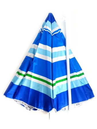 Зонт-пляжный DINIYA арт.8106 полуавт D=160 8K полоска