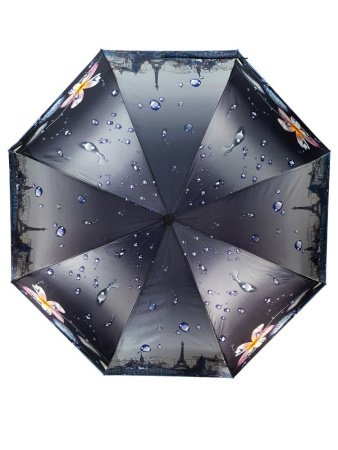 Зонт женский DINIYA арт.163 автомат 23"(58см)Х8К город/цветы 