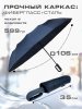 Зонт мужской DINIYA арт.248-2 автомат 23"(58см)Х16К карабин синий