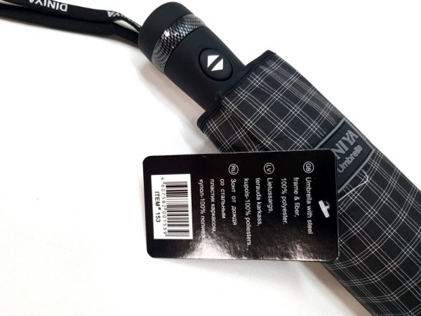 Зонт мужской DINIYA арт.153 автомат 23"(58см)Х9К