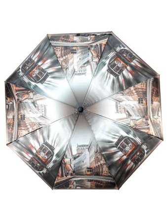 Зонт женский DINIYA арт.201 полуавт 23"(58см)Х8К трамв.