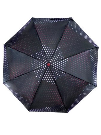 Зонт женский DINIYA арт.221 автомат 23"(58см)Х8К горох