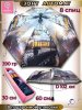 Зонт женский DINIYA арт.202 автомат 4 слож. 21"(54см)Х8К мини трамв.
