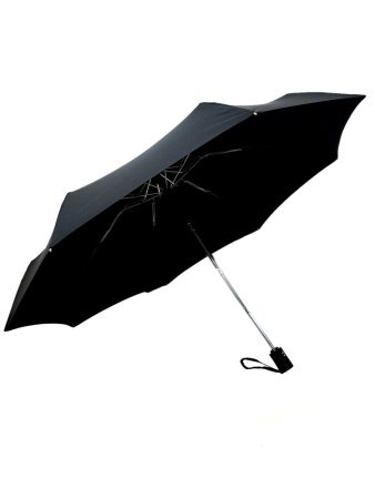 Зонт женский DINIYA арт.2760 автомат 4 слож 21"(54 см)Х8К мини чёрн.