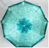 Зонт женский DINIYA арт.106 (2726) полуавт 23"(58см)Х9К капли