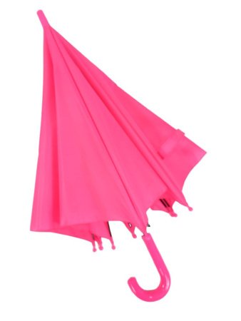 Зонт трость подростковый DINIYA арт.2633 полуавт 19"(48см)Х8К однотон