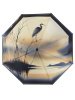Зонт женский DINIYA арт.304 полуавт 23"(58см)Х8К цапля