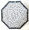 Зонт детский DINIYA арт.2630 (2227) полуавт 19"(48см)Х8К горох