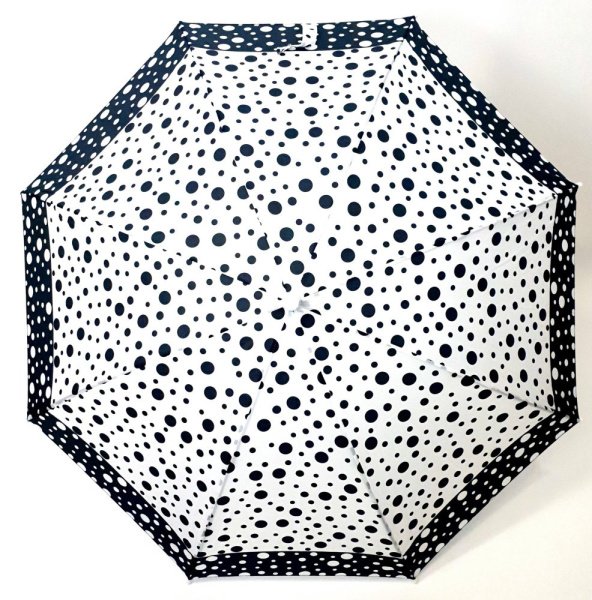 Зонт детский DINIYA арт.2630 (2227) полуавт 19"(48см)Х8К горох