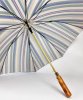 Зонт-трость женский атласный с бамбуковой ручкой