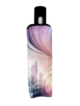 Зонт женский DINIYA арт.274 автомат 4 слож.21"(54 см)Х8К дев.город 