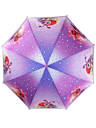 Зонт детский DINIYA арт.2631 полуавт 19"(48см)Х8К котенок