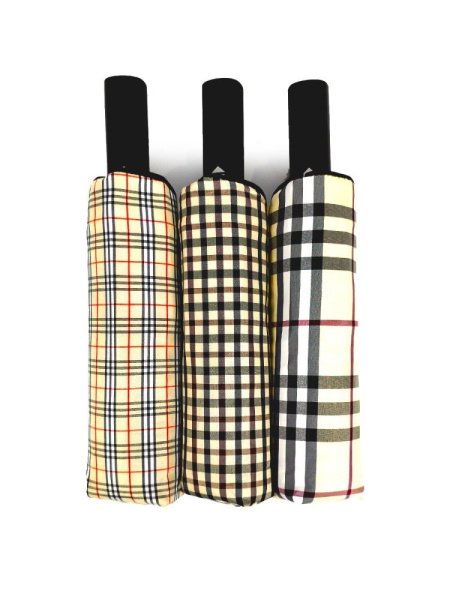 Зонт женский DINIYA арт.230 автомат 23"(58см)Х16К бербери