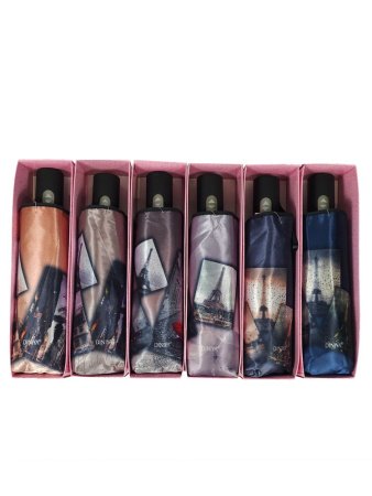 Зонт женский DINIYA арт.210 автомат 4 слож. 21"(54см)Х8К мини марки