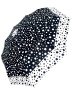 Зонт женский DINIYA арт.239 автомат 21"(54см)Х8К горох.