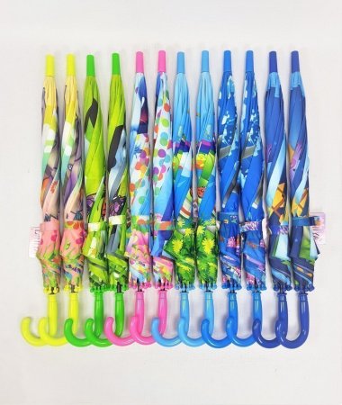 Зонт детский DINIYA арт.431 полуавт 19"(48см)Х8К